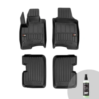 Immagine di FROGUM ProLine 3D Set Esclusivo di tappetini auto per Fiat Panda III dal 2011 Materiale TPE durevole Bordini più alti