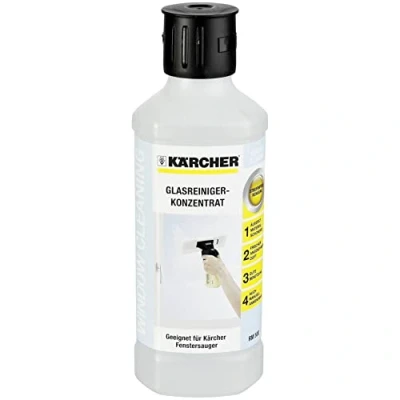 Immagine di Kärcher, Detergente concentrato per lavavetri WV 50 Plus, 60 Plus e 75 500 ml