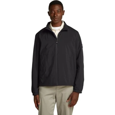 Immagine di Tommy Hilfiger Uomo Giacca Blouson Branded con Zip, Nero (Black), S