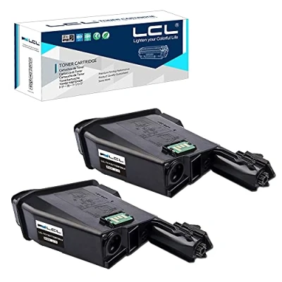Immagine di LCL Cartucce di Toner Compatibile TK1125 TK 1125 1T02M70NLV 1600Pagine (2Nero) Sostituzione per Kyocera FS 1061DN/FS 1325MFP