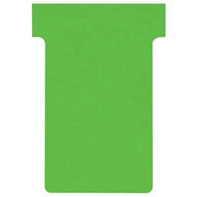 Immagine di NOBO Schede a T dim 2 100pz Verde 2002005