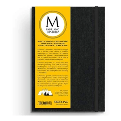 Immagine di Fabriano LEPORELLO Taccuino, Carta, Bianco, 11,5 x 16,5 cm