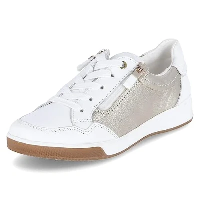 Immagine di ARA Roma, Scarpe da Ginnastica Donna, Bianco Platino, 36 EU