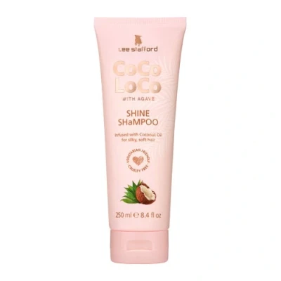 Immagine di Lee Stafford Shampoo, Coco Loco, shampoo idratante leggero per capelli secchi e opachi, finitura lucida lucida, confezionato con olio di cocco una ricca idratazione, 250 ml