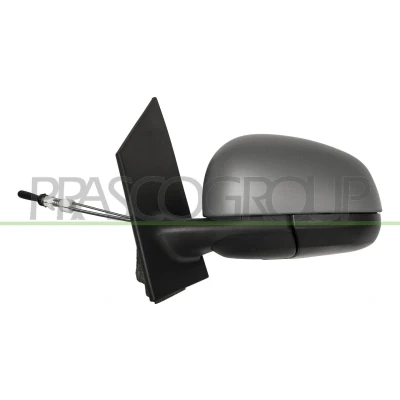 Immagine di Specchietto retrovisore esterno Prasco ME3087014 con cavo comando Sx la prima mano senza tinta, asferico SMART: Fortwo III Coupe
