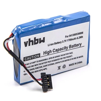 Immagine di vhbw batteria compatibile con Mitac Mio P350, P550 navigatore GPS (1700mAh, 3,7V, Li Ion)