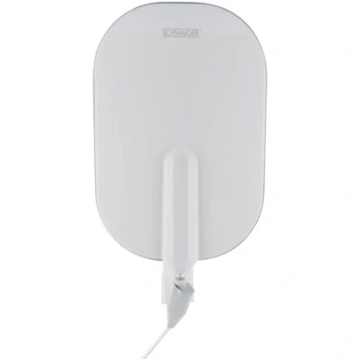 Immagine di Schwaiger DTA4000 Antenna attiva piatta DVB T/T2 Ambiente esterno Guadagno: 36 dB Bianco