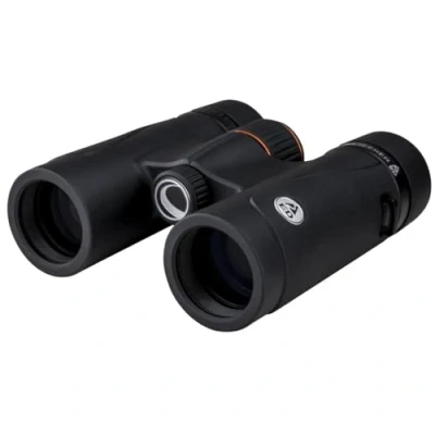 Immagine di Celestron 71401 TrailSeeker ED 8 x 32 Binocolo con prisma a tetto, lente multistrato banda larga, vetro prismatico BaK 4, nero