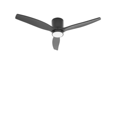 Immagine di Lucande Ventilatore da soffitto LED Sorin, nero, DC, silenzioso