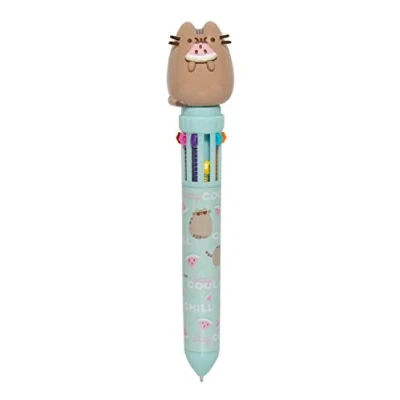 Immagine di Grupo Erik: Penna multicolore Pusheen Foodie Set Cancelleria: a sfera 10 colori, penne gel colorate, colori Rosa ragazze