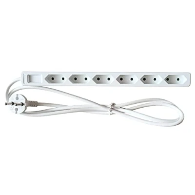 Immagine di AS Schwabe 11315 Multipresa Bianco CEE 7/17 1 pz.