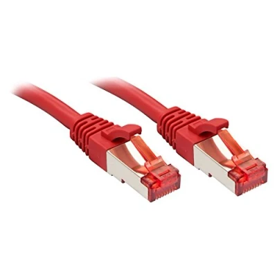 Immagine di LINDY 47730 RJ45 cavo di rete, patch CAT 6 S/FTP 0.30 m Rosso 1 pz.