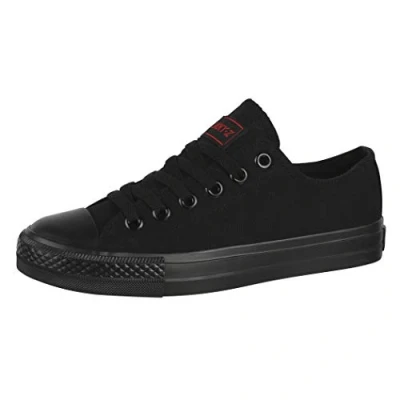 Immagine di Lucky Z Sneaker Unisex Tessile Scarpe da Ginnastica Low Top Chunkyrayan Nero 089 A Sch 42