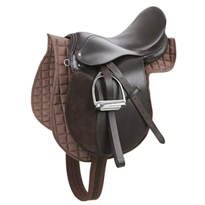 Immagine di Covalliero Kerbl 32198 Set sella Haflinger, Colore: Marrone