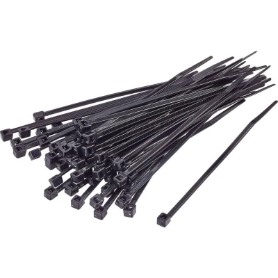 Immagine di TRU COMPONENTS 1592800 TC CVR150SBK203 Fascetta per cavi 150 mm 2.50 Nero Stabilizzato ai raggi UV 100 pz.