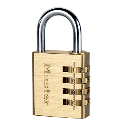 Immagine di Master Lock P44298 Lucchetto Oro, Argento Serratura a combinazione numerica