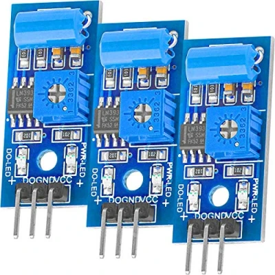 Immagine di AZDelivery 3 x SW420 Modulo Vibration Shaker Sensore di vibrazione compatibile con Arduino incluso un E Book!