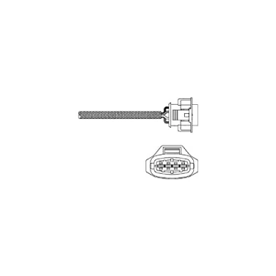 Immagine di DELPHI ES20284 12B1 Sonda lambda planare, riscaldato OPEL: Meriva A, Corsa C Hatchback, Zafira SAAB: 9 3 Cabrio, Station Wagon