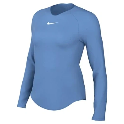Immagine di Nike Performance Drifit PARK First Layer Maglietta a manica lunga, Donna, Taglia: Medium, University blue white