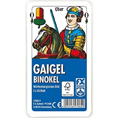 Immagine di Ravensburger 27062 Gaigel, Carte tedesche, 2x24, Custodia Trasparente [Importato dalla Germania]