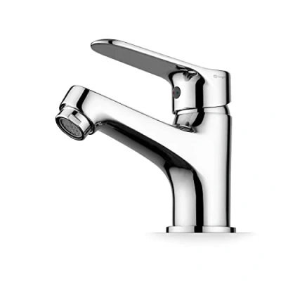 Immagine di Ibergrif M11059 Miscelatore Monocomando per Bagno, Rubinetto Lavabo, Cromo, Argento