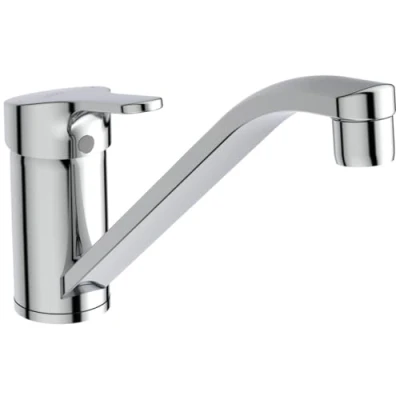 Immagine di Ideal Standard Ceraflex, Miscelatore monocomando per lavello con bocca tubolare orientabile, Cromata