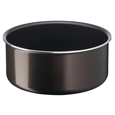 Immagine di Tefal Ingenio Casseruola 16 cm, 1,5 L, Non induzione, Rivestimento antiaderente, Impilabile, Lavabile in lavastoviglie, Easy Plus L1502802, Nero, Argento