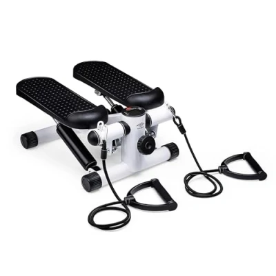 Immagine di Umbro Stepper Attrezzature per il fitness a casa Include computer e fasce di resistenza Max. 100 kg Pedali 10 x 32 cm Nero/Bianco