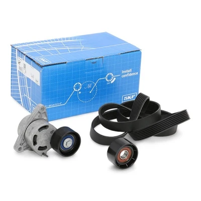 Immagine di SKF VKMA 36073 Kit cinghie Poly V RENAULT: MASTER 2 Kasten, TRAFIC Bus, Pritsche/Fahrgestell, OPEL: Vivaro A Combi, Van