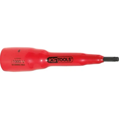 Immagine di KS Tools, Chiave a bussola + esagonale, 3/8&quot;&quot; Presa per bit isolata multidente, M8