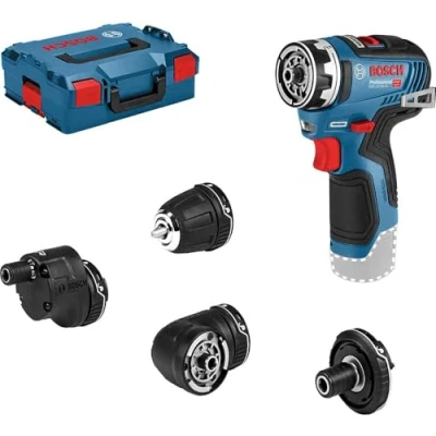 Immagine di Bosch Professional GSR 12V 35 FC 06019H3003 Trapano avvitatore a batteria 12 V Li Ion incl. accessori, valigia, senza batteria, caricatore