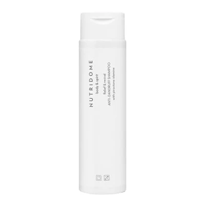 Immagine di Nutridome Shampoo antiforfora professionale capelli Con piroctone olamina Azione efficace Nutre Aggiunge volume per l&#039;uso quotidiano Sicuro e cuoio capelluto 250 ml