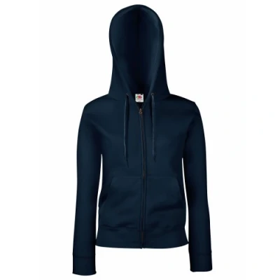 Immagine di Fruit of the Loom Felpa con Cappuccio Donna (L) (Blu Scuro)