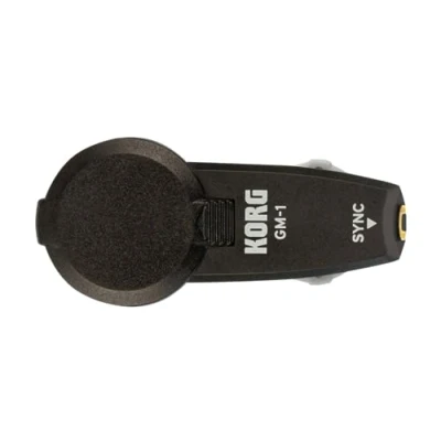 Immagine di KORG GM 1, Metronomo Auricolare in Ear Sincronizzabile, Tempo da 30 a 252 BPM, Jog Switch, Autonomia 100 ore, Confezione 2 Pezzi, Colore Nero