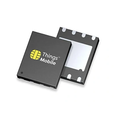 Immagine di eSIM (embedded SIM) MFF2 per IOT e M2M con copertura globale rete multi operatore GSM/2G/3G/4G LTE, senza costi fissi, scadenza tariffe competitive, credito incluso