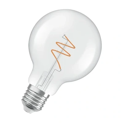 Immagine di OSRAM LED Vintage G80 E27 4,6W 927 Filamento a spirale dimmerabile