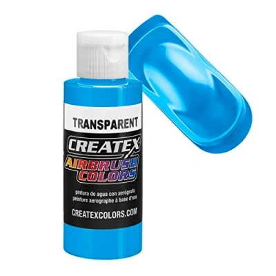 Immagine di Createx Pittura 60 ml, Trasparente, Colore: Blu Caraibi