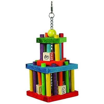 Immagine di happypet The Bird House, Building Block Maze Toy