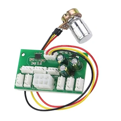 Immagine di DONGKER Regolatore Velocità Ventola,DC 12 V 4 Pin Controller Ventole Regolabile da 0 a 100% Splitter Hub PC Ventola PWM 8 Vie