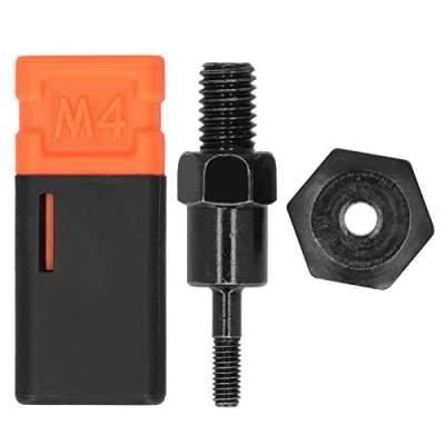 Immagine di Mandrino di ricambio per accessori Pistola rivettatrice a dado manuale, pezzo punta M4., Rivetti