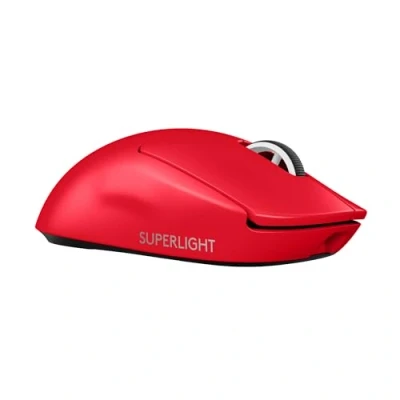 Immagine di Logitech g Pro X SUPERLIGHT 2 SE mouse gaming wireless, Grade da 60 con 5 pulsanti programmabili, sensore a 44.000 DPI, &gt;888 IPS, velocità di aggiornamento 1 kHz, USB C, PC/Mac Rosso