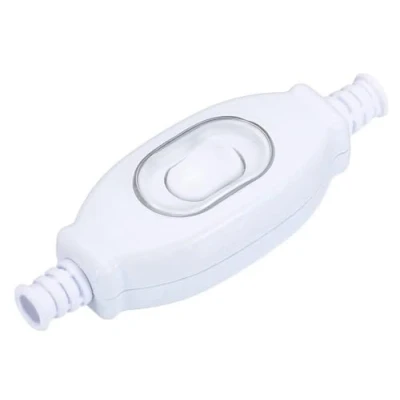 Immagine di Interruttore intermedio impermeabile IP65 bianco adatto per esterni a 2 poli, 3 A, 250 V, LED, SMD