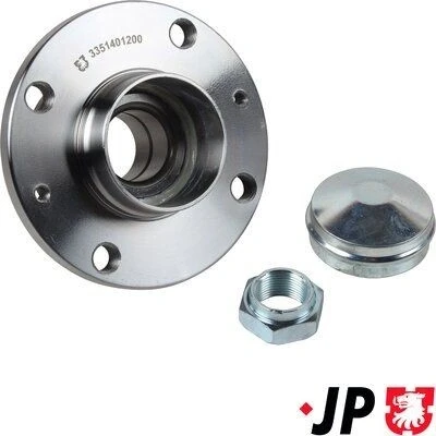 Immagine di JP GROUP 3351401200 Mozzo ruota 4 con cuscinetto Assale posteriore Sx, Dx OPEL: Adam, Corsa E Hatchback, D Hatchback