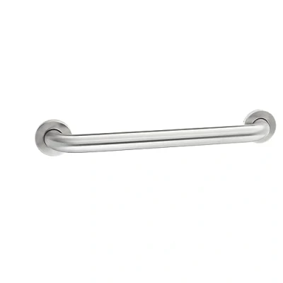 Immagine di Amazon Basics Maniglione di sostegno da bagno per disabili, 45,7 cm lunghezza, 3,8 diametro, Acciaio Inox