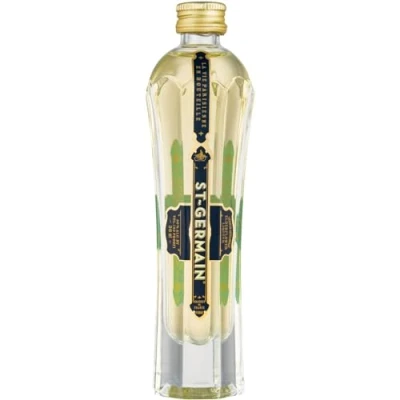 Immagine di St Germain Liquore Artigianale ai Fiori di Sambuco, Raccolti a Mano e Senza Aromi Artificiali, Vol 20%, 5 cl / 50 ml