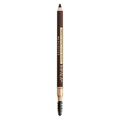 Immagine di Impala Smoky Effect Kajal Matita Occhi 02 Marrone Caffè Finitura opaca Texture cremosa facile da applicare Formula leggera e idratante con olio di jojoba I Colore Intenso Duraturo