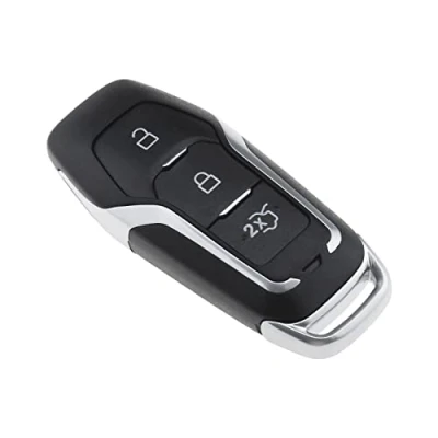 Immagine di the Lord of Tools Guscio di ricambio per chiave telecomando a 3 pulsanti, compatibile con Ford Mondeo/S Max/Edge/Mustang/Galaxy, custodia auto senza pulsanti