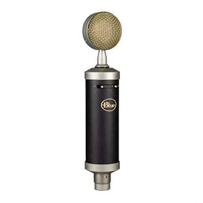 Immagine di Blue Baby Bottle SL Microfono a Condensatore XLR per la Registrazione e lo Streaming, Capsula Cardioide Membrana Grande, Shock Mount Custodia Protettiva Nero