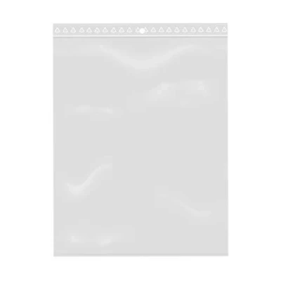 Immagine di Extiff Lotto di 100 Sacchetti Trasparenti con Chiusura a Zip Plastica Alimentare (15 x 20 cm)