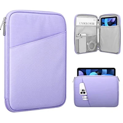 Immagine di TiMOVO Custodia Tablet 9 11&quot; per iPad Air 2024, PRO 2024 2018, 10.2 2021 2019, 10a Gen. 2022, 5/4 10.9, Galaxy Tab S9 2023/ A8 10.5, Viola